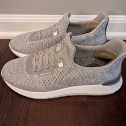 Peter Millar Hyperlight Apollo Women's Shoes Slip On Sneakers Gray Size 8