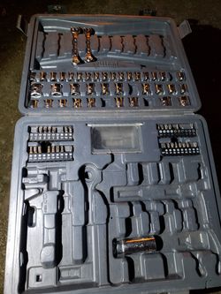 Allied assorted tools in box