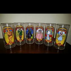 Wizard of Oz  Collectibles Glass Set