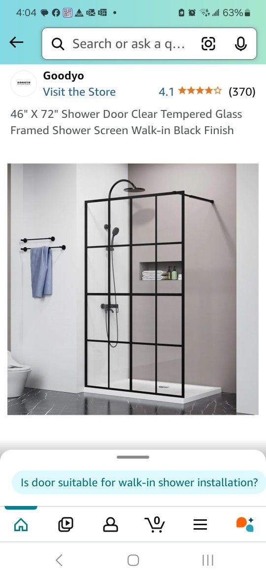 Goodyo Shower Screen New