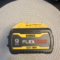 9ah Flex Volt. 60v Max