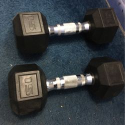 15 LB Dumbbells 
