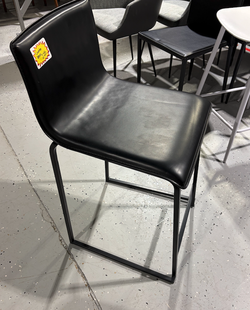 Black Modern Bar/Counter Stool