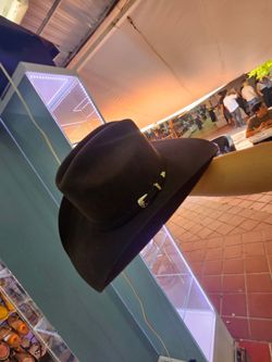 Dark Brown Wool Cowboy Hat