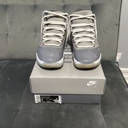 Jordan 11 Cool Grey Size 9 