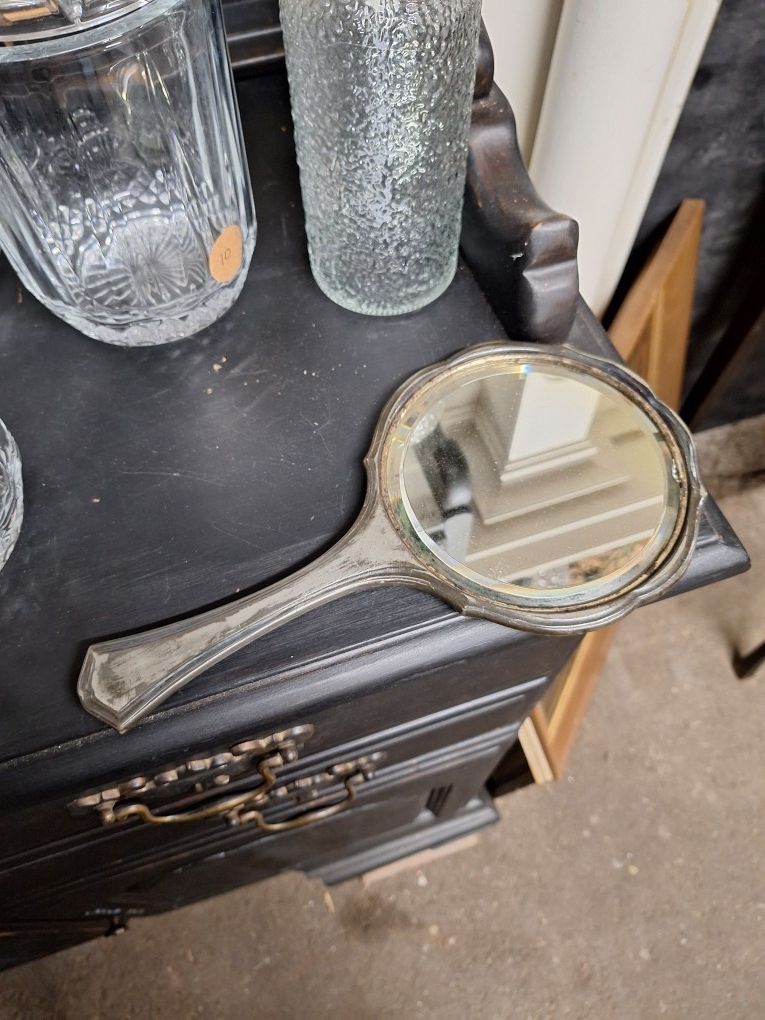Silver Hand Mirror