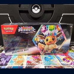 Pokemon Prismatic Evolutions Surprise Box