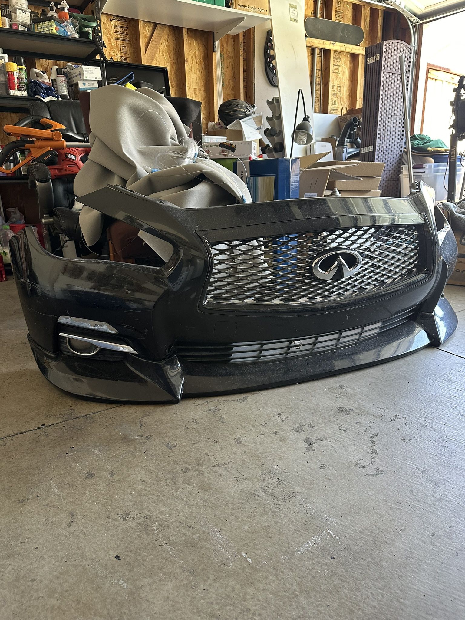 2017 Infiniti Q50 Bumper w/ Front Lip