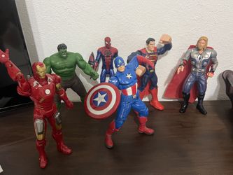 10” Inch Action Figures Marvel, DC