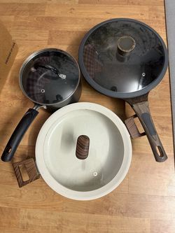 Pans with lids