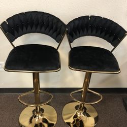 2 Pc Bar Stools 