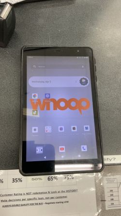 Whoop tab 8