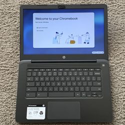 HP - 14" Touch-Screen Chromebook - Intel Celeron - 4GB Memory - 32GB eMMC Flash Memory Model: 14-CA061DX 