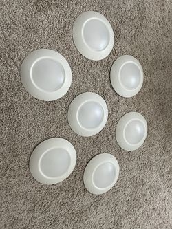 White Flush Lighting LED Indoor And Outdoor