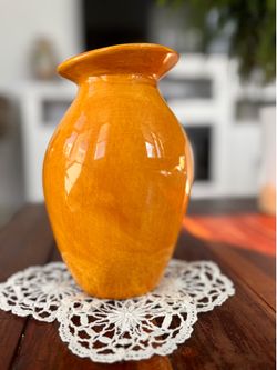 Vintage SICA Nove Italian Pottery Vase — Mid-Century Modern Made in Italy
