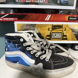 Girls Star Vans Size 2