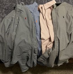 Ralph Lauren Polo Mens Button Up Size M