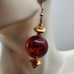 Elegant Amber Earrings