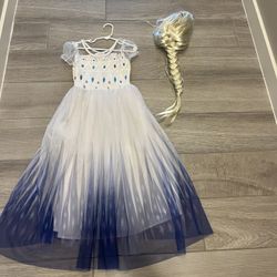 Elsa Dress And Wig