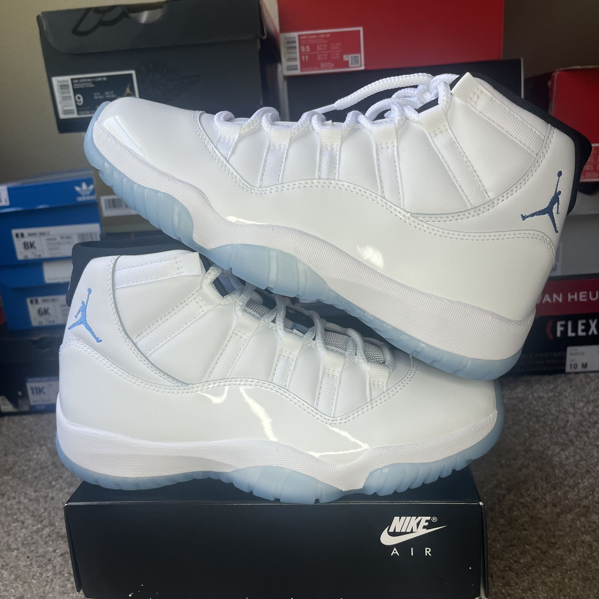 Nike Jordan 11 Retro Legend Blue - Columbia 2024 (CT8012-104) Men's Size 8.5