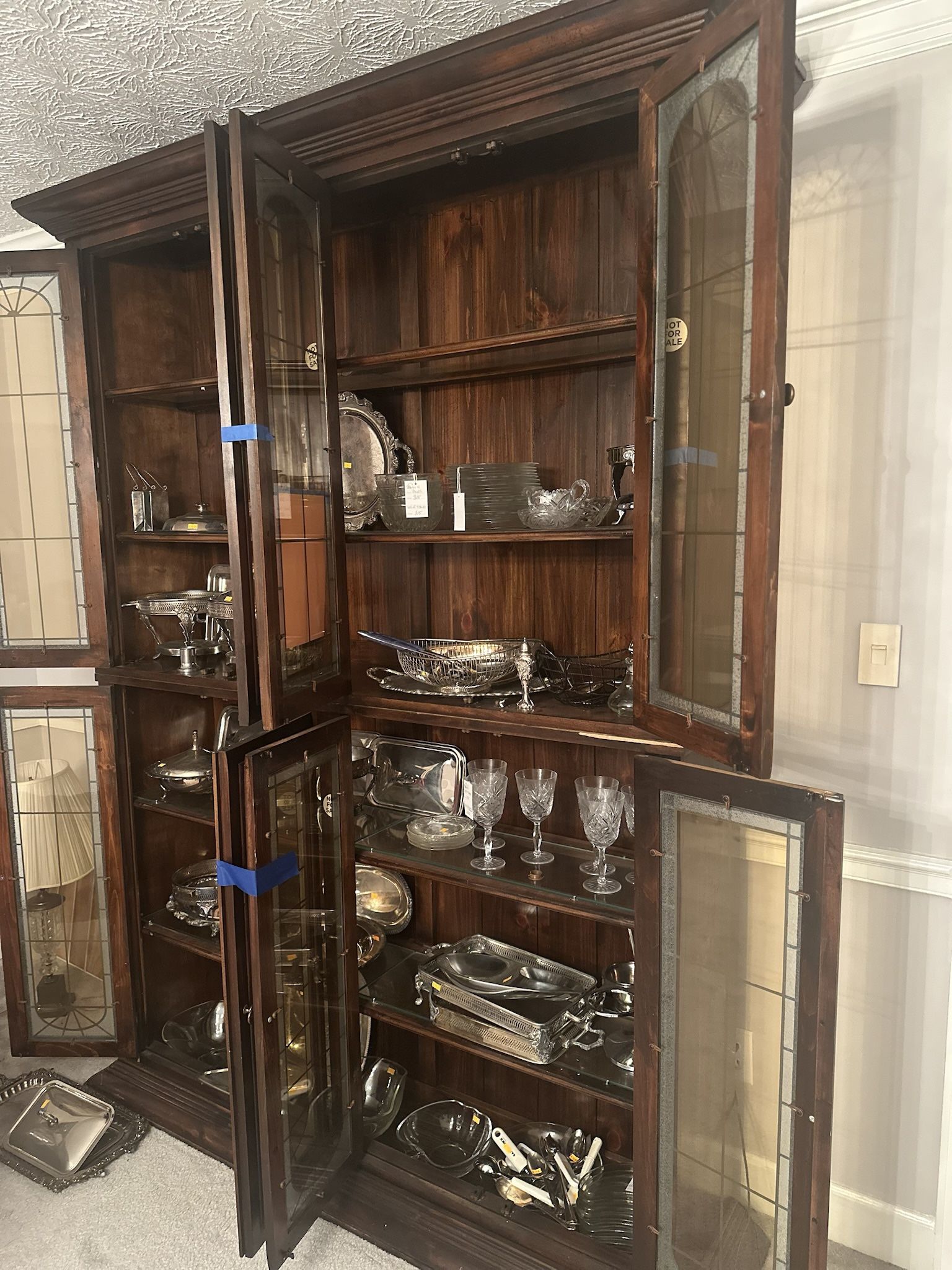 Wooden China Cabinet