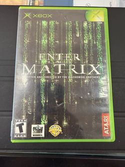 Enter the Matrix Original Xbox