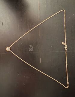 Sparkling Halo Solitaire Pandora Necklace