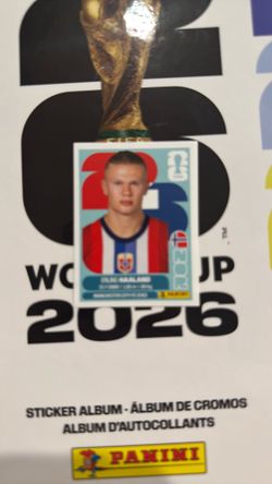 2026 Panini World Cup sticker Haaland