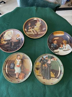 Norman Rockwell Collectible Plates
