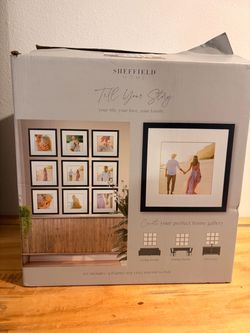 9-Piece Picture Frame Set 12x12