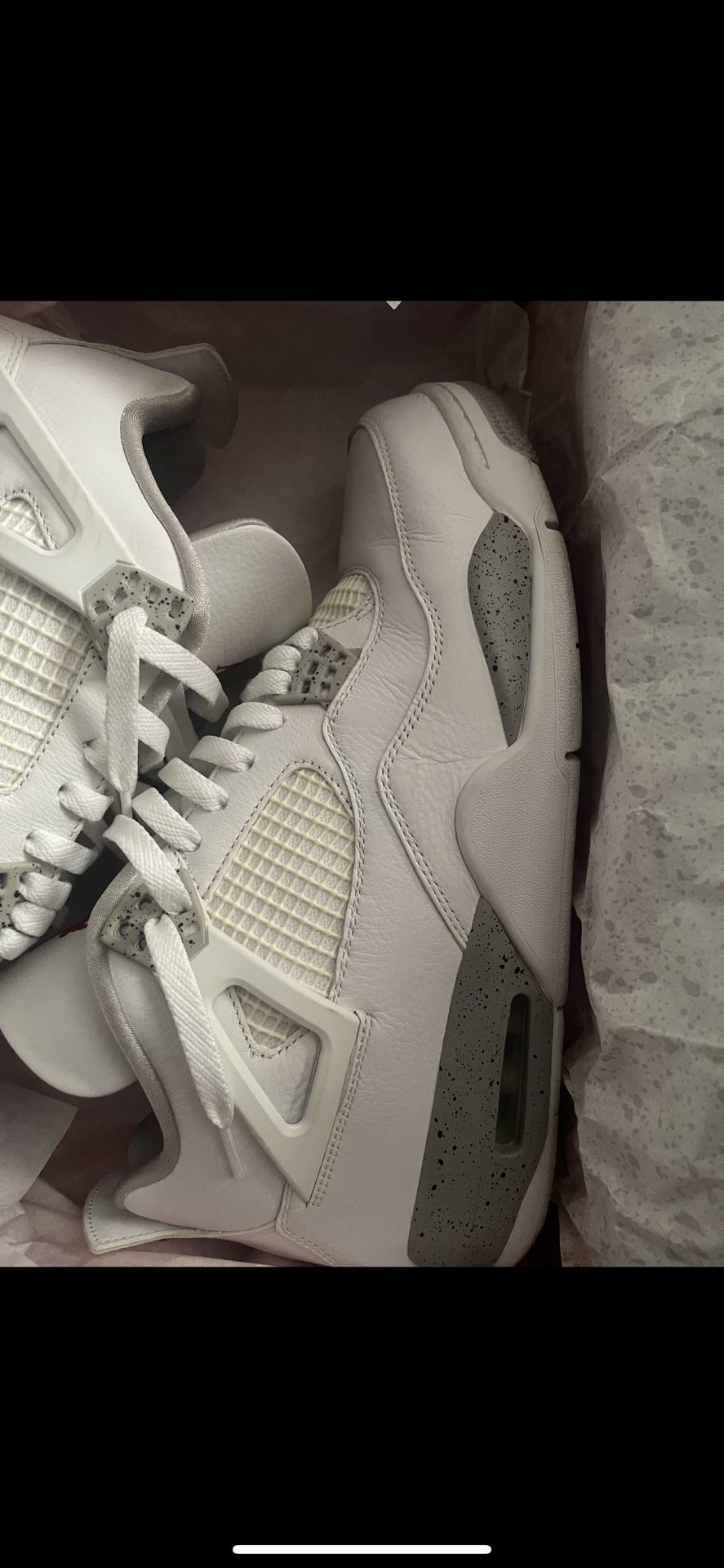 Air Jordan 4 Retro White Oreo 11.5