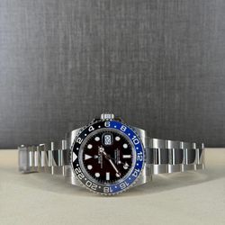 126710BLNR Rolex GMT Master || Batman on Oyster Brand New 2026  