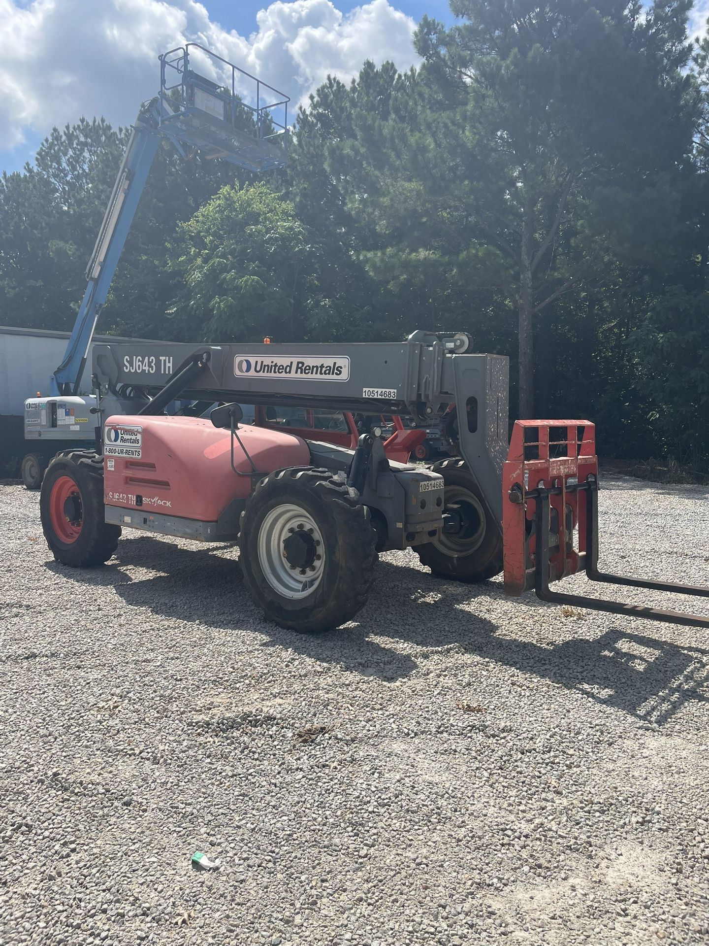 6K Reach Forklift