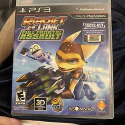 Rachel And Clank Full Frontal Assault PS3 