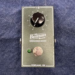Benson Germanium Boost Effects Pedal