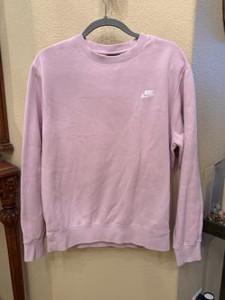 Nike Light Lilac Crewneck Sweatshirt Size Medium-Unisex
