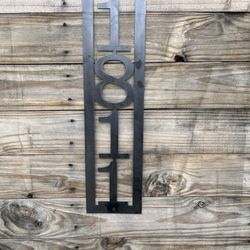 Custom Metal House Numbers