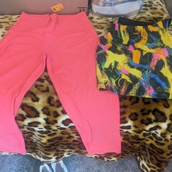 Lululemon Top And Leggings 
