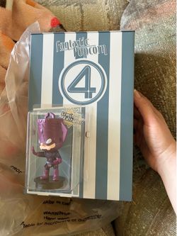 Fantastic Four Popcorn Buckets with Thing and Galactus toys!