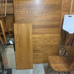 Wood Dining Room Set