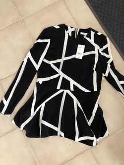 L K Bennett blouse silk NWT