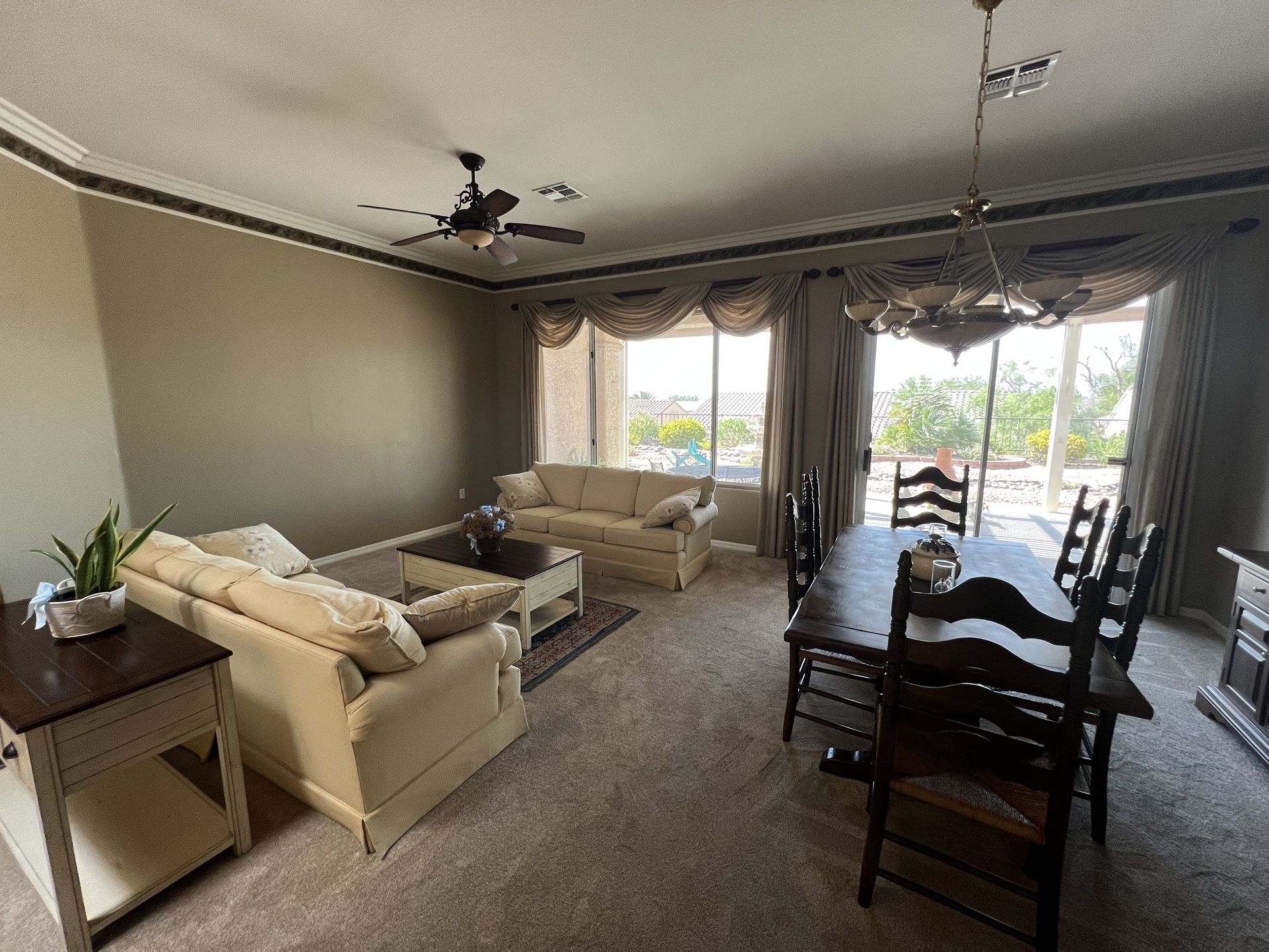 Dining Table, Ethen Allen, Great Condition, 6 Chairs, Real Wood, $200