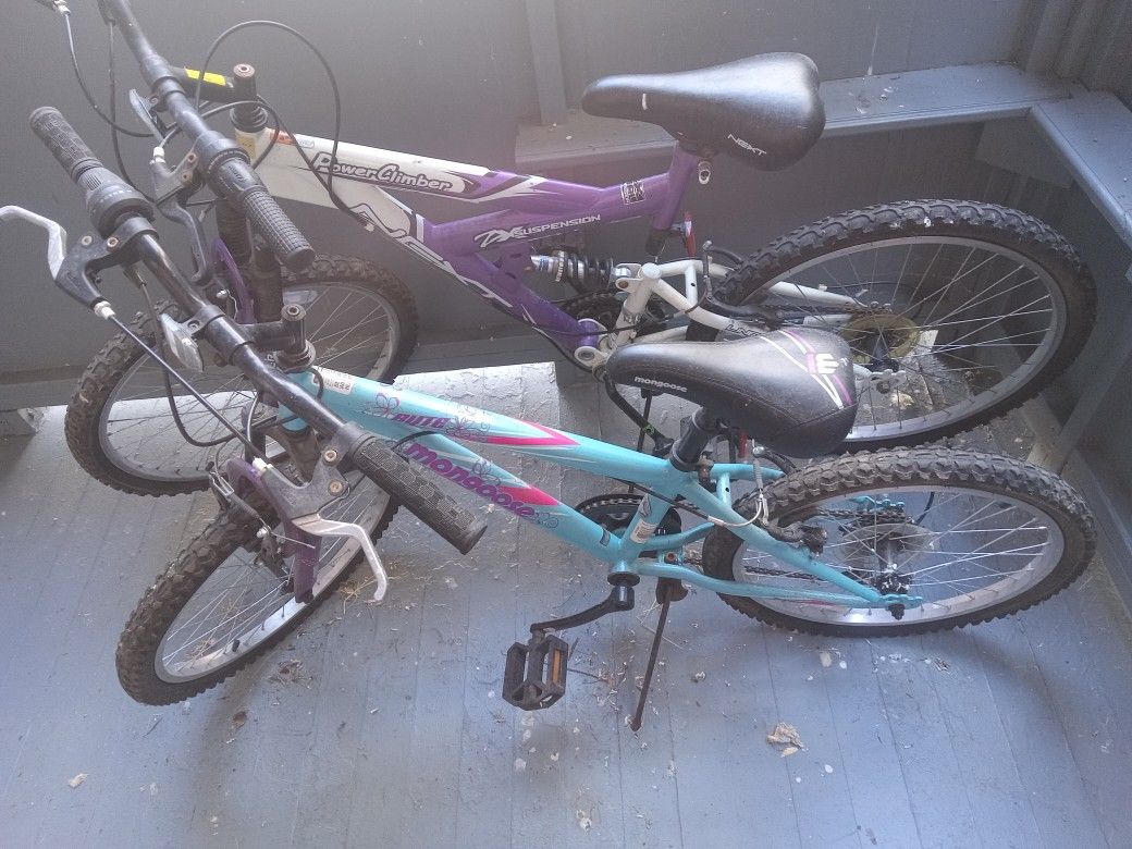 Two bikes for sale For $80