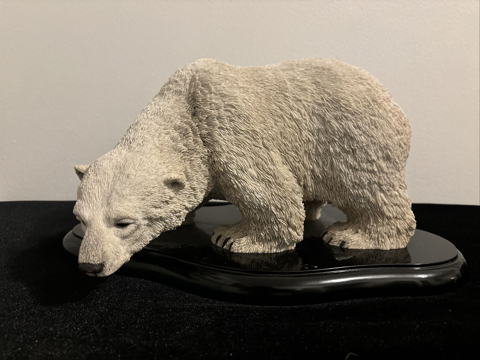 Norther Titan Polar Bear Sculpture Made By  Keith Sandulak  13” Long