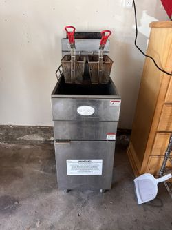Double Basket Deep Fryer