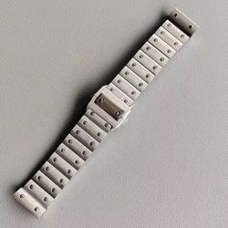 ✅✅ 23mm Stainless Steel Bracelet Watch Band Fits Cartier Santos🔥🔥