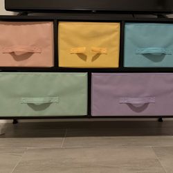 5 Drawers Storage Chest Organizer