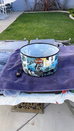 Vintage Harley Davidson Lamp Shade