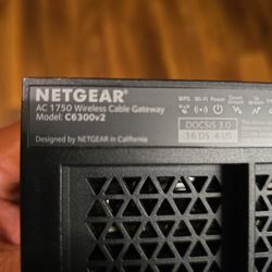 Netgear AC 1750 Wireless Cable Gateway 