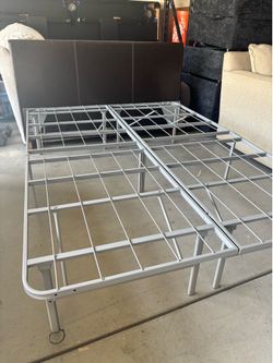 Full-size mattress and frame